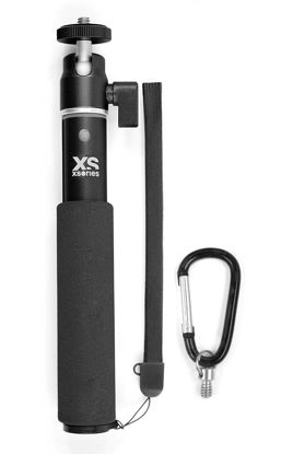 Picture of XSories U-Shot, Telescoping Camera Pole Monopod Fits All Digital Cameras, Includes GoPro Mount, GoPro 3, GoPro 3+, GoPro 4, GoPro Accessories, Camera Accessories (Black)