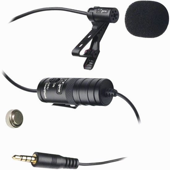 Picture of XM-L Wired Lavalier Microphone With 20' Audio Cable for Canon Digital EOS Rebel SL1, T2i, T3i, T4i, T5i, T6i, T6s, EOS 60D, EOS 70D, 50D, 40D, 30D, EOS 5D, EOS 5Ds, EOS 5D Mark III, EOS 6D, EOS 7D, EO