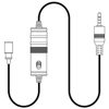 Picture of XM-L Wired Lavalier Microphone With 20' Audio Cable for Canon Digital EOS Rebel SL1, T2i, T3i, T4i, T5i, T6i, T6s, EOS 60D, EOS 70D, 50D, 40D, 30D, EOS 5D, EOS 5Ds, EOS 5D Mark III, EOS 6D, EOS 7D, EO