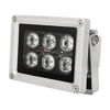 Picture of Infrared Illuminator 6 Led High Power LED IR Array Illuminator IR Lamp CCTV Camera Night Vision Fill Light for CCTV Security Camera,15° /30° /45° /60° /90° View Angle Visual Range (850nm IR 15 degree)