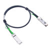 Picture of 40Gb QSFP+ DAC Cable, 40GBASE-CR4, QSFP+ to QSFP+ Passive Direct Attach Copper Twinax Cable for Cisco QSFP-H40G-CU50CM, Meraki MA-CBL-40G-50CM, Mikrotik, Open Switch Devices, 0.5 Meter (1.64 ft)