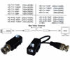 Picture of 4 Pairs of eSecure HD-EV01P-03 HD Passive Video Balun Network Transceiver, HDTVI HDCVI AHD CVBS 3MP 4MP 5MP 4K Camera DVR CCTV System, BNC to UTP CAT 5/5e/6/6e RJ45 push terminal