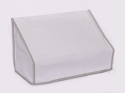 Picture of The Perfect Dust Cover, White Vinyl Cover for Epson RapidReceipt RR-600WR Wireless Document Scanner, Anti Static, Waterproof Cover Dimensions 11.7''W x 6.7''D x 6.9''H by The Perfect Dust Cover LLC