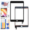 Picture of Digitizer Screen Replacement for iPad Mini 5 5th Gen 7.9" 2019 Touch Screen Glass Panel Repair Parts for iPAD A2133 A2124 A2126 A2125 Touchscreen Free Tools Kits + Tempered Glasss (Black)