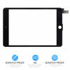 Picture of Digitizer Screen Replacement for iPad Mini 5 5th Gen 7.9" 2019 Touch Screen Glass Panel Repair Parts for iPAD A2133 A2124 A2126 A2125 Touchscreen Free Tools Kits + Tempered Glasss (Black)