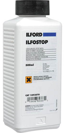 Picture of Ilford Ilfostop Stop Film Bath 0.5 Litre