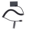Picture of Fotga USB Type-C Power Adapter Cable + Decoded LP-E18 Dummy Battery for Canon RP 77D 200D 250D 750D 760D 800D 850D PD Power Delivery Power Bank