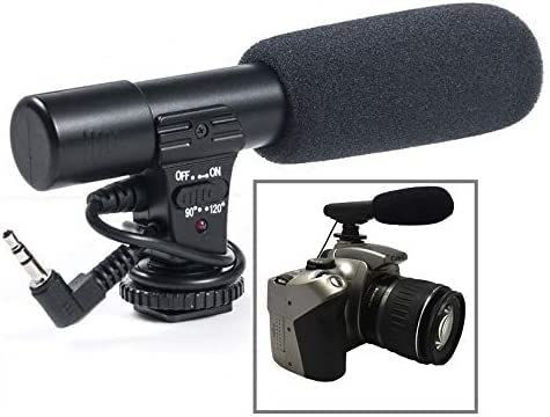 Picture of New Compact Mini Professional Condenser Microphone for Canon Vixia HF G60 G50