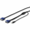 Picture of StarTech.com 6 ft. (1.8 m) USB KVM Cable for StarTech.com Rackmount Consoles - VGA and USB KVM Console Cable (RKCONSUV6)