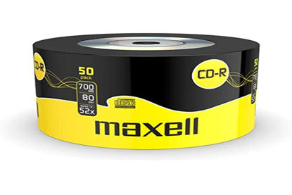Picture of Maxell 624036 CD-R80XL - 50 x CD-R - 700 MB ( 80min ) 52x - Storage Media