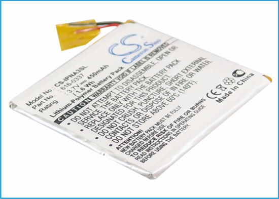 Picture of VINTRONS Battery Replacement Compatible for Apple iPod Nano 3rd 4GB, iPod Nano 3rd 8GB,