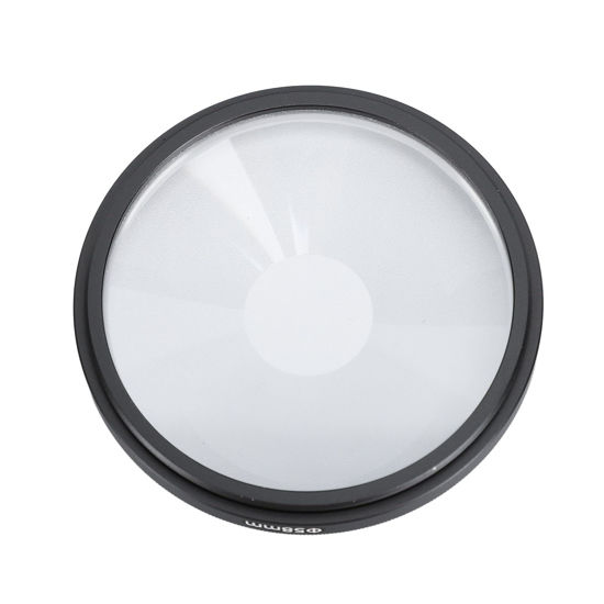 Picture of 55mm Lens Filter, Swirl Halo Effects, Optical Glass Lens Filter with Filter Adapter Ring for Portrait Photography Landscape Videography