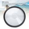 Picture of 55mm Lens Filter, Swirl Halo Effects, Optical Glass Lens Filter with Filter Adapter Ring for Portrait Photography Landscape Videography