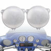 Picture of SHMT Chrome Batwing Fairings Front Mesh Speaker Grill Replacement for Harley Street Glide Electra Glide Ultra Limited Tri Glide 2014-2023