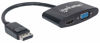 Picture of Manhattan 2 in 1 4K Display Port Adapter (152587)
