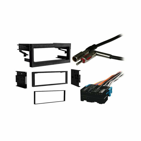 Picture of Harmony Audio Compatible with Chevy Suburban 1995 1996 1997 1998 1999 2000 2001 2002 Single DIN Stereo Harness Radio Install Dash Kit