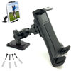 Picture of ChargerCity 4" inch Jax Rigid Hard Heavy Duty ELD Compliant Metal Alloy Drill Mount for Smartphone & Midsize Tablet, fits i-Pad Air Mini Pro i-Phone Pro MAX Galaxy Tab E S Note (13 13 S22 S21)