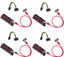 Picture of Newest Version USB Riser V009S 4 Pack ALB Vendor PCIE Riser 6 PIN + MOLEX GPU Mining ETH