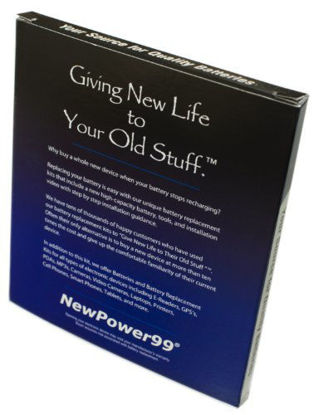 Picture of NewPower99 Battery Kit for Garmin Nuvi 1690 with Video, Tools, and Extended Life Battery.