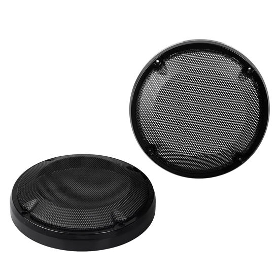Picture of YDLMT Black 6.5" Saddlebag Lid Lower Vented Fairing Speaker Grill Cover Compatible with 1983-2021 Harley Touring Road King Electra Street Glide