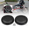 Picture of YDLMT Black 6.5" Saddlebag Lid Lower Vented Fairing Speaker Grill Cover Compatible with 1983-2021 Harley Touring Road King Electra Street Glide