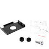 Picture of AEONS Universal Wall and VESA Mount | Adjustable Strap Mount for Computers, UPS Units, Cable Boxes, Modems, and Other Electronic Devices | Mounts on The Wall or Back of a Computer Monitor, 9”x6.5”x1”