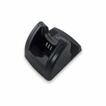 Picture of Rapid Ni-Mh Battery Charger for Motorola Two-Way Radios NNTN4496, NNTN4851, CP200, PR400 (Flat-Back Only)