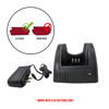 Picture of Rapid Ni-Mh Battery Charger for Motorola Two-Way Radios NNTN4496, NNTN4851, CP200, PR400 (Flat-Back Only)