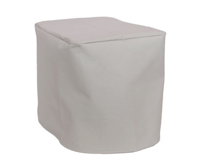 Picture of The Perfect Dust Cover, Light Grey Padded Cover Compatible with Sur La Table 13-Quart Multifunctional Air Fryer Model SLT-1818, Anti Static and Waterproof Dust Cover Dimensions 14.1'W x 14''D x