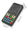 Picture of Lancoon Mini Voice Changer, Multifunctional Sound Card with 8 Different Sound Changes Effects Cool Lights Power Display Small for PS4 PC Computers Mobile Phone (Black)