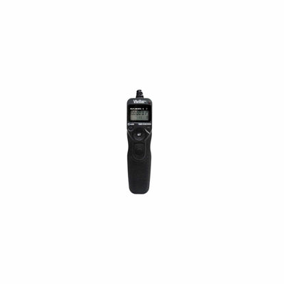 Picture of Vivitar LCD Digital Timer Shutter Release for Nikon N90s, F5, F6, F100, F90, F90X, D1, D1X, D2, D3, D3X, D3S, D2H, D2Hs, SD2X, D2Xs, D200, D300, D300S, D700; Kodak DSC-14N; Fuji S3 Pro, S5 Pro DSLR Cameras