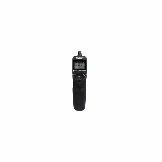 Picture of Vivitar LCD Digital Timer Shutter Release for Nikon N90s, F5, F6, F100, F90, F90X, D1, D1X, D2, D3, D3X, D3S, D2H, D2Hs, SD2X, D2Xs, D200, D300, D300S, D700; Kodak DSC-14N; Fuji S3 Pro, S5 Pro DSLR Cameras