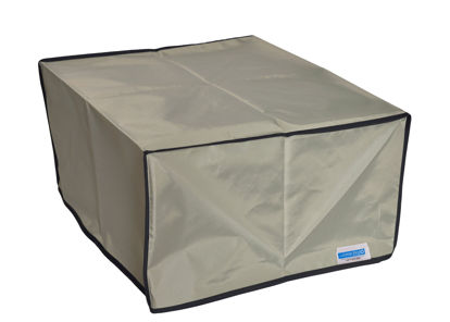 Picture of Comp Bind Technology Dust Cover Compatible with Brother MFC-J5855DW INKvestment All-in-One Printer, Silver Nylon Anti-Static Cover Dimensions 21.5'W x 17.2''D x 12.2''H by Comp Bind Technology