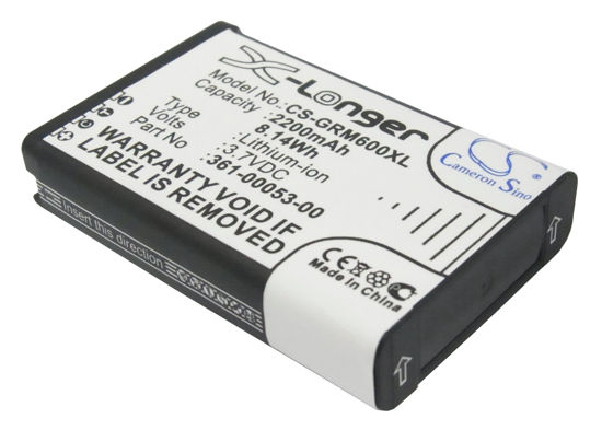 Picture of Replacement Battery for Garmin 010-11654-03 Montana 600 Monterra Montana 650T 361-00053-00 Montana 650 Alpha 100 Handheld Montana 600T Montana 600t Camo 361-00053-04
