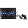 Picture of Lazmin Cool Shape Wired Computer Speaker, Desktop Mini USB 2.1 Speaker Stereo Surround Mobile Phone Notebook PC Subwoofer