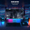 Picture of Lazmin Cool Shape Wired Computer Speaker, Desktop Mini USB 2.1 Speaker Stereo Surround Mobile Phone Notebook PC Subwoofer