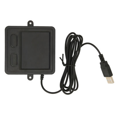 Picture of NIZUUONE Wired USB Touchpad Multifunctional High Sensitivity 2 Design Black Portable Trackpad for Laptop Desktop Home Office