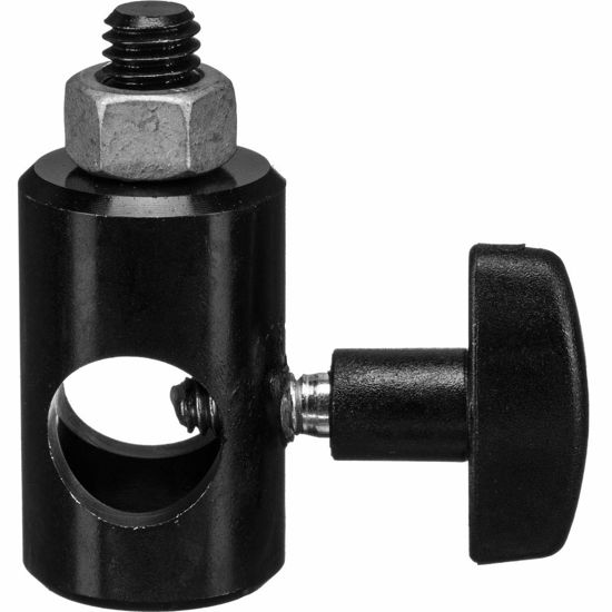 Picture of Manfrotto Rapid Adapter, Converts Standard 5/8" Lightstand Tip to a 17mm Long 3/8" Male Thread. (#3102)