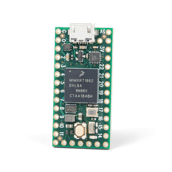 Picture of Teensy 4.0 iMXRT1062 Microcontroller Development Board (Standard Non-Lockable Version)