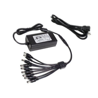 Picture of Acelevel Premium 5Amp Power Adapter with 8 Way Splitter for Q-See Cameras