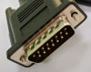 Picture of Compucableplususa.com Best Industrial Serial DB15 D-Sub15 Pin RS232 Serial Cable with Bare Wire - 28 AWG with Black PVC Jacket (Male, 10 Feet)