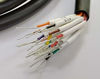 Picture of Compucableplususa.com Best Industrial Serial DB15 D-Sub15 Pin RS232 Serial Cable with Bare Wire - 28 AWG with Black PVC Jacket (Male, 10 Feet)