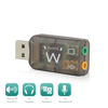 Picture of ewent Virtual 3D USB 5.1 Sound Card, EW3751