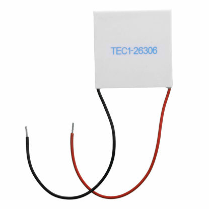 Picture of Bindpo Thermoelectric Cooler Module, TEC126306 50 x 50mm Thermoelectric Cooler 24V 6A Temperature Difference Semiconductor Refrigeration Tablets Cooling Peltier Plate Module