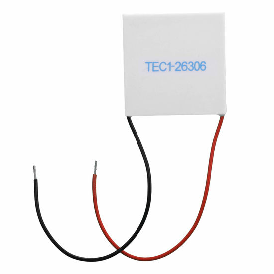 Picture of Bindpo Thermoelectric Cooler Module, TEC126306 50 x 50mm Thermoelectric Cooler 24V 6A Temperature Difference Semiconductor Refrigeration Tablets Cooling Peltier Plate Module