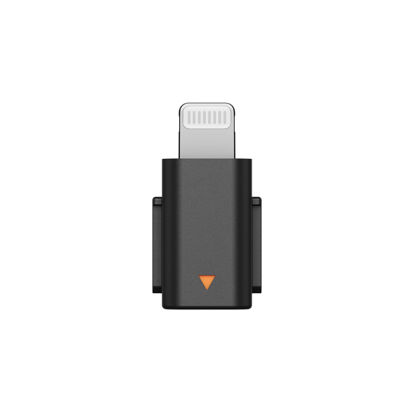 Picture of Original Mic Mini Mobile Phone Adapter (Lightning) Allows for DJI Mic Mini Receiver to Connect to Apple Mobile Devices with a Lightning Port for Audio Recording