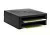 Picture of Vu Ryte Stackable 2 Inch Computer Monitor Riser Stand, VuRyser 2, Black, VUR 4855 (2-Pack)