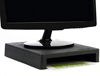 Picture of Vu Ryte Stackable 2 Inch Computer Monitor Riser Stand, VuRyser 2, Black, VUR 4855 (2-Pack)
