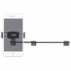 Picture of iBOLT 10 inch Tripod Camera Slider Bar with 3 Camera(_ inch) Screw attachments and Phone adapter- Great for adding additional Microphones, LED Lights, Flash, monitors, etc- DSLR, GoPros, Video Cameras