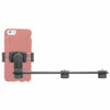 Picture of iBOLT 10 inch Tripod Camera Slider Bar with 3 Camera(_ inch) Screw attachments and Phone adapter- Great for adding additional Microphones, LED Lights, Flash, monitors, etc- DSLR, GoPros, Video Cameras